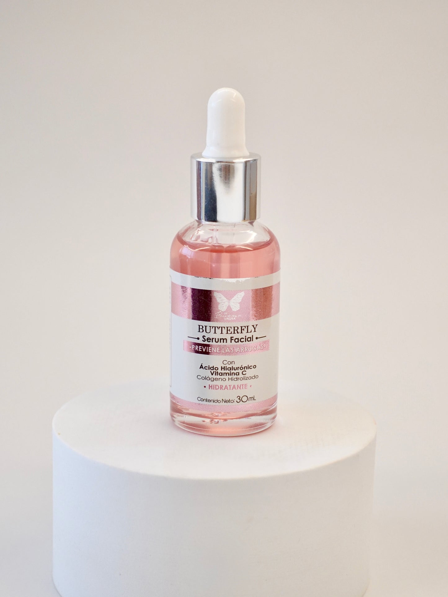 Sérum Facial Butterfly – Hidratante con Ácido Hialurónico, Vitamina C y Colágeno (30ml)