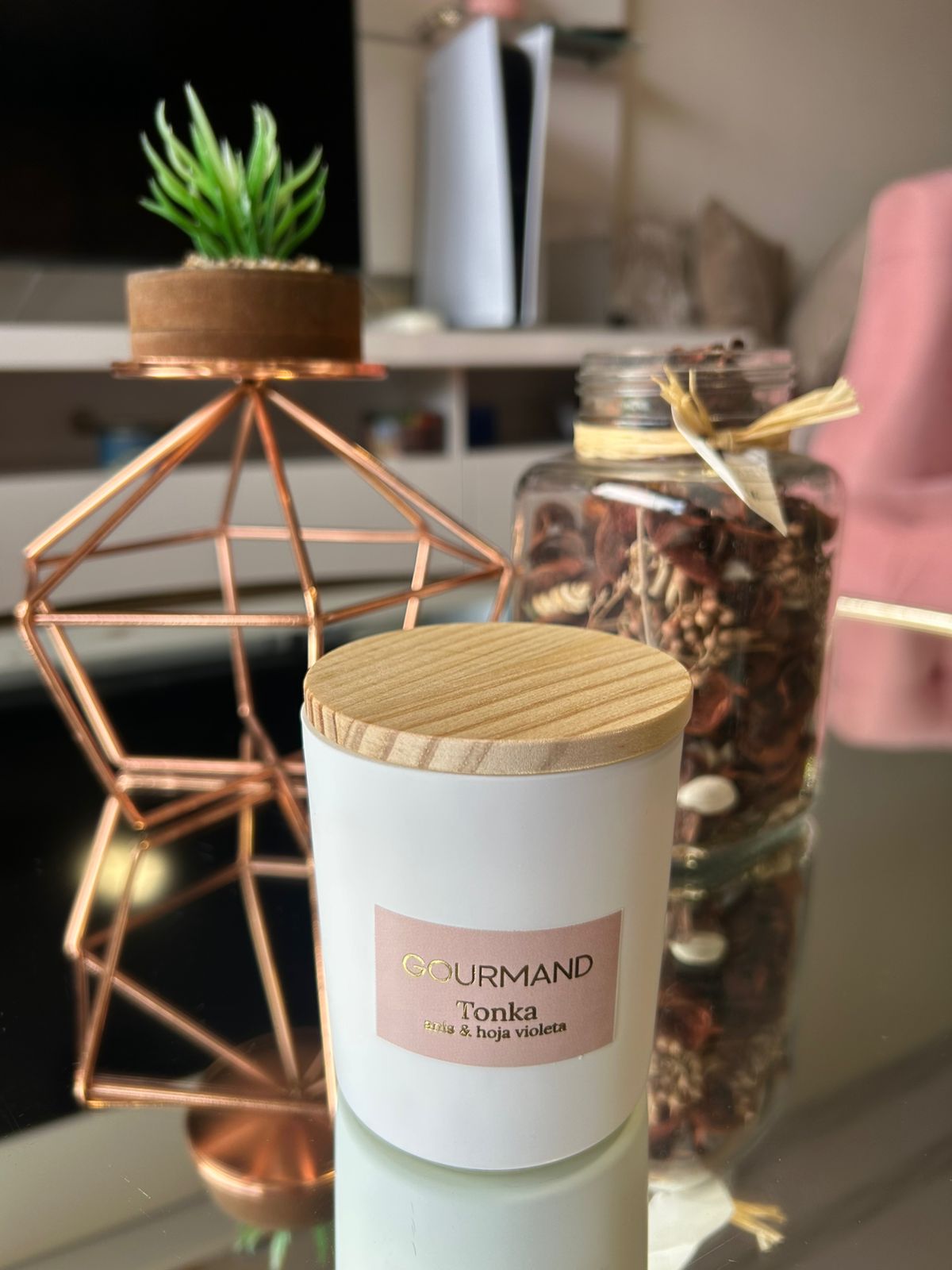 Vela Aromatica y Cosmetica Tonka
