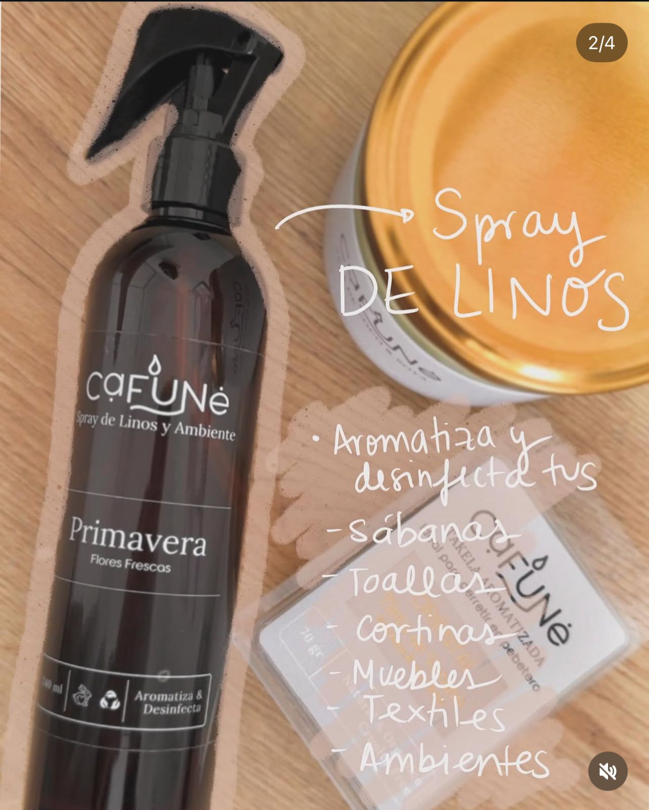 Spray de Linos Primavera 240ml