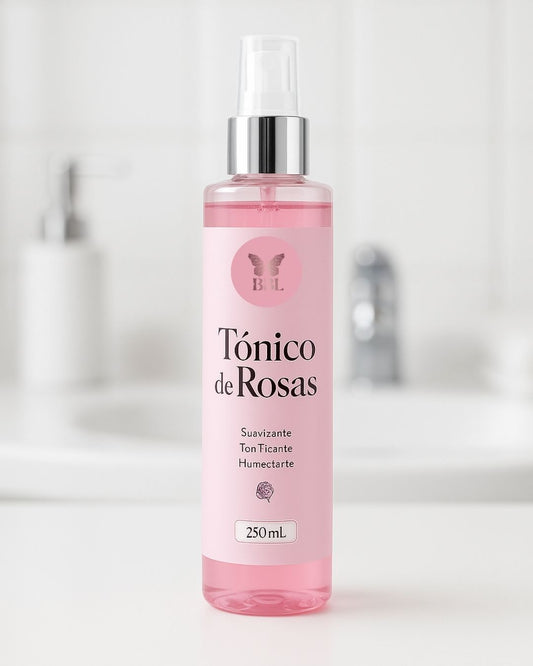Tónica facial de rosas