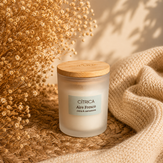 Velas Aromaticas y cosmetica Aire Fresco