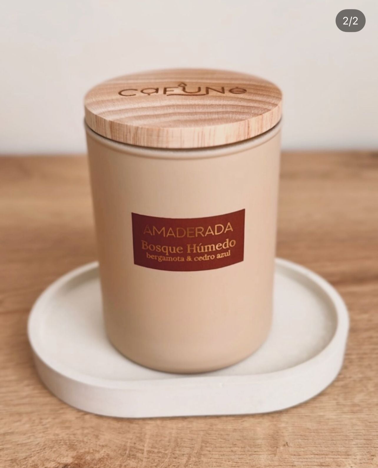 Vela Aromatica y Cosmetica Bosque Humedo