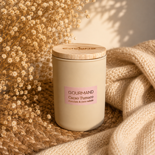 Vela Aromatica y Cosmetica Cacao y Tumaco