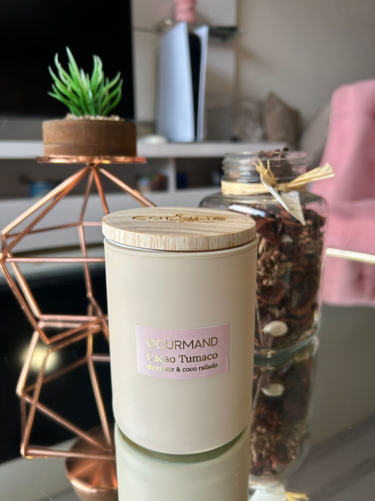 Vela Aromatica y Cosmetica Cacao y Tumaco