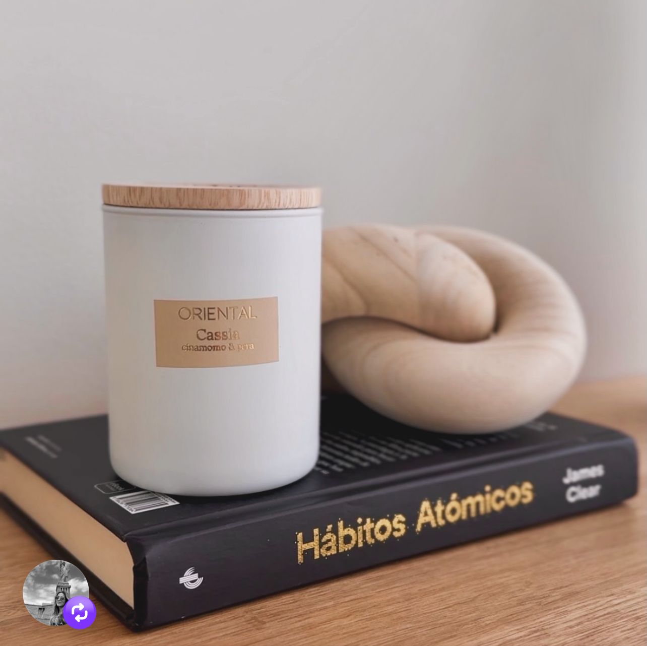 Vela Aromatica y Cosmetica Cassia