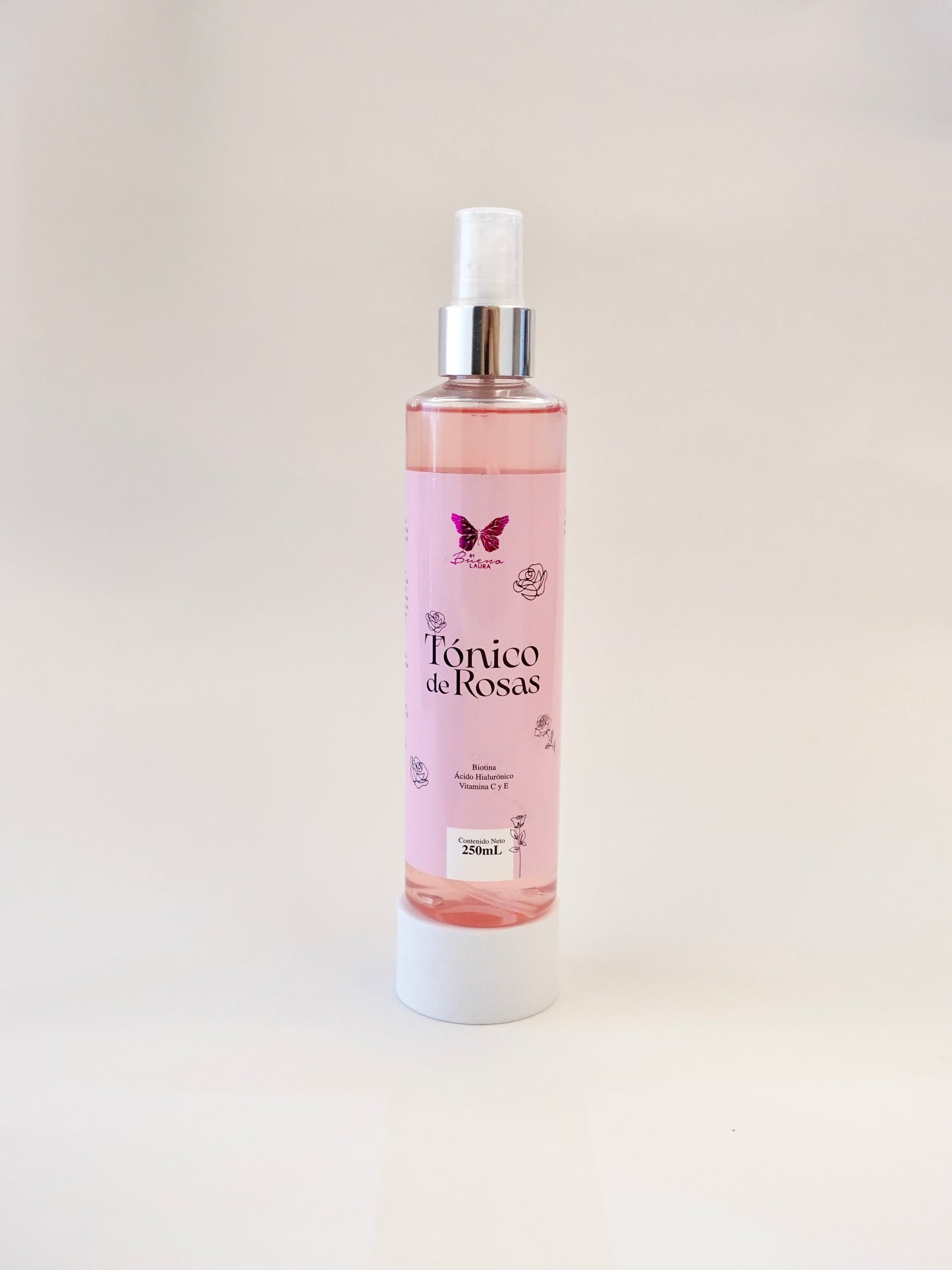 Tónica facial de rosas