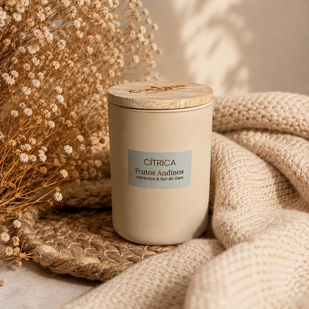 Vela Aromatica y Cosmetica Frutos Andinos