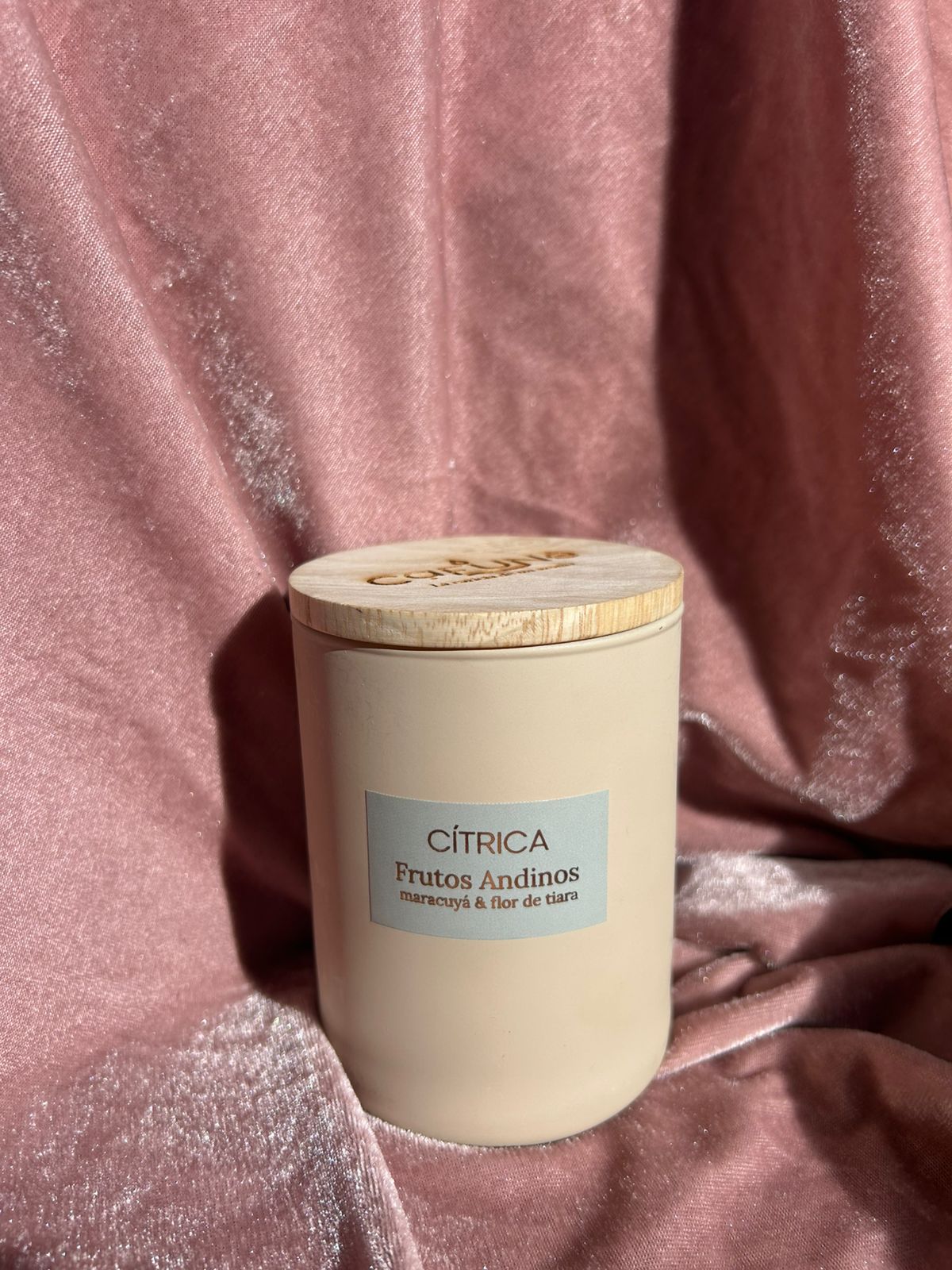 Vela Aromatica y Cosmetica Frutos Andinos