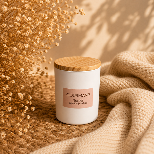 Vela Aromatica y Cosmetica Tonka