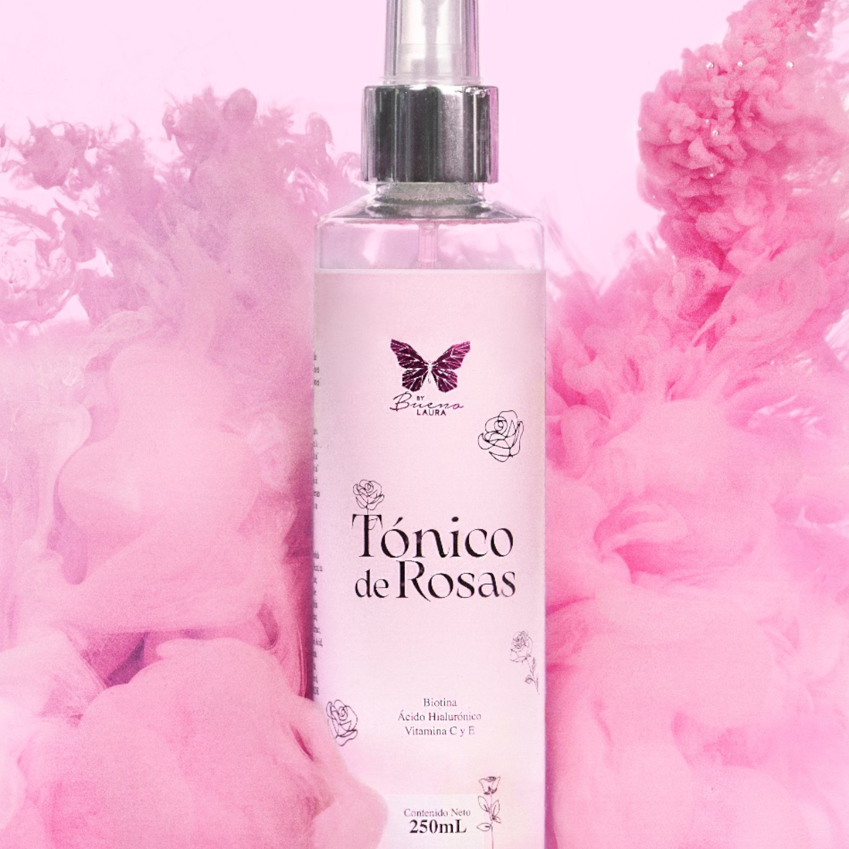 Tónica facial de rosas