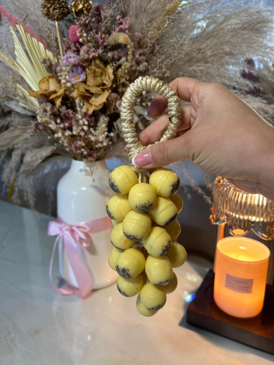 Jabon Artesanal Uvas Maracuyá 200 gr