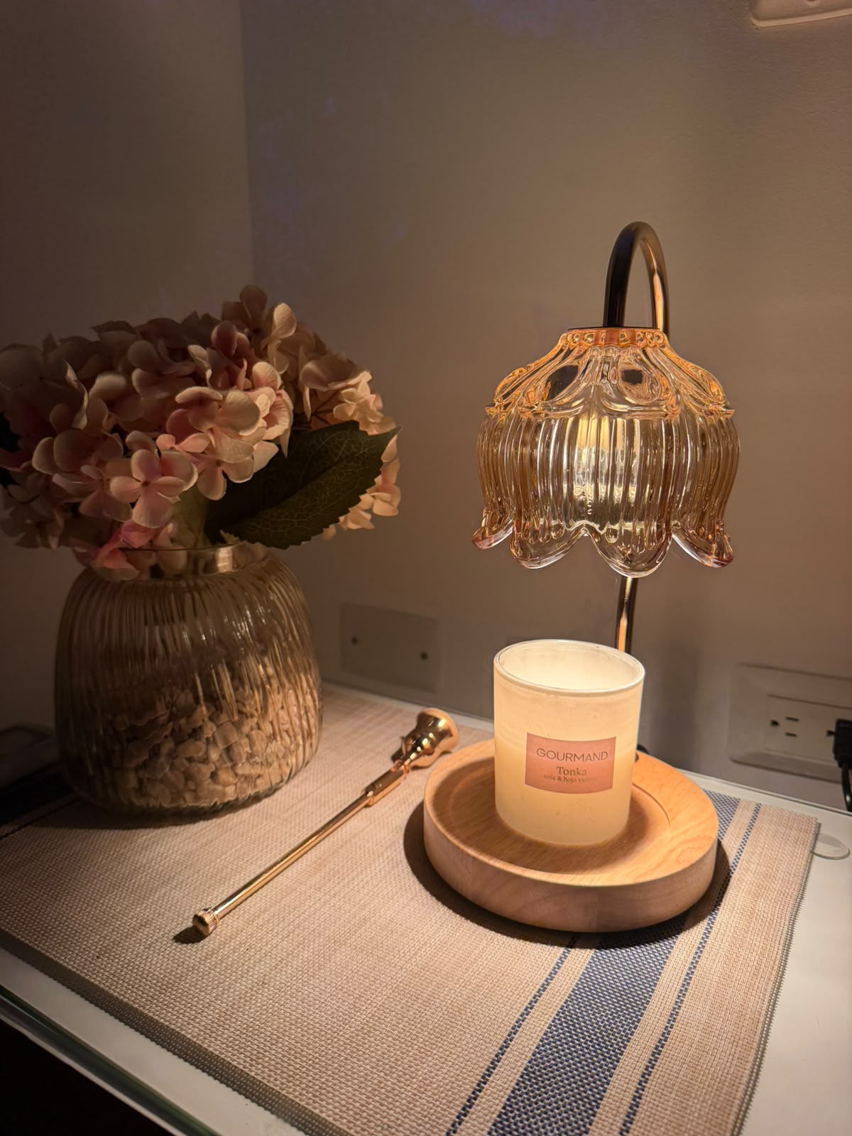 Lampara Decorativa y para derretir velas