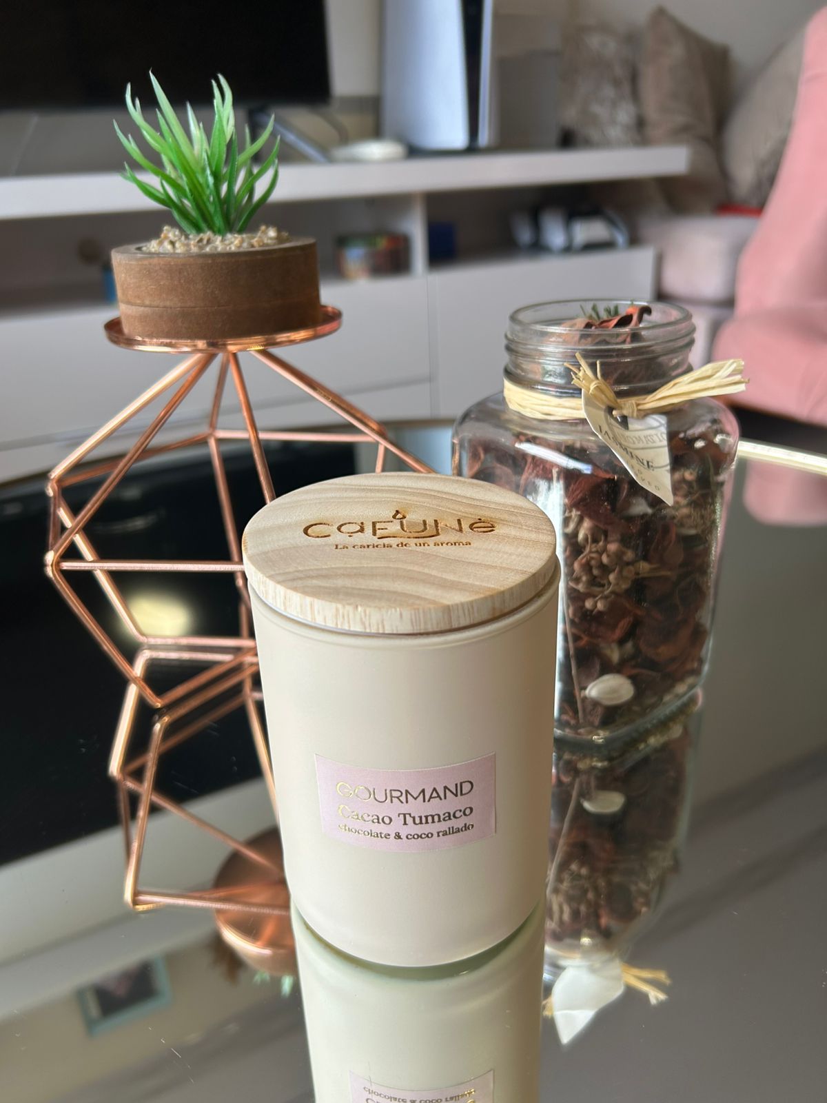Vela Aromatica y Cosmetica Cacao y Tumaco